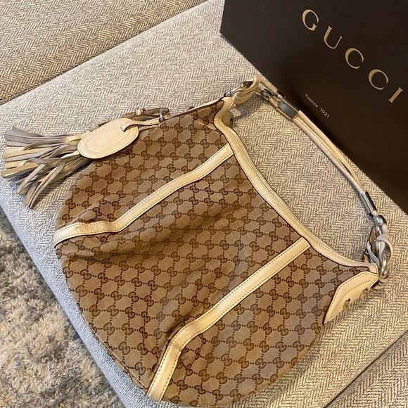 Gucci techno horsebit hobo w/wallet - Picture 4 of 10